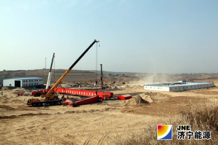 朱家峁煤礦：傾力加快項目建設進度