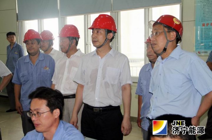 虢洪增到金威煤電檢查指導工作