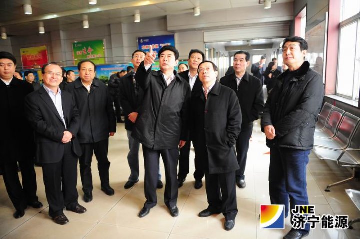 鄧向陽到運河煤礦視察安全生產工作
