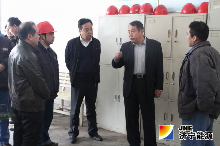 喬志猛到金威煤電慰問和檢查安全生產工作