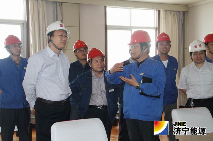 李合軍到金威煤電調研指導
