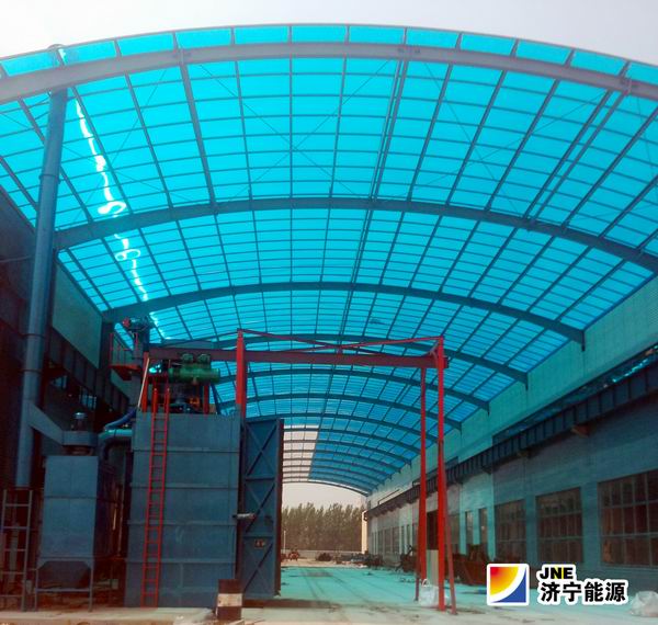 海納科技：敞篷跨工程即將投入使用