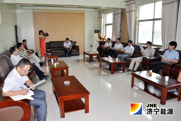 團市委書記鐘稱生到義橋煤礦調研
