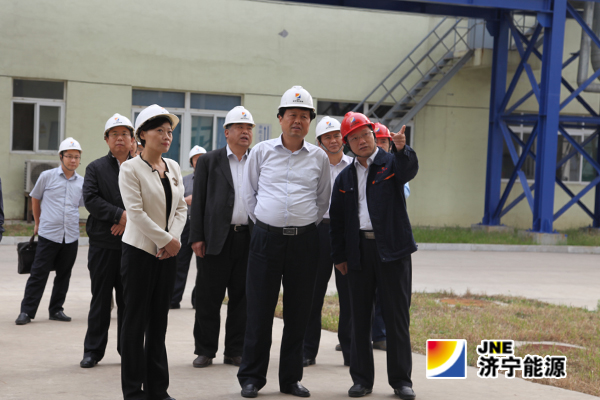 市安委會領導到濟礦民生熱能檢查安全生產工作