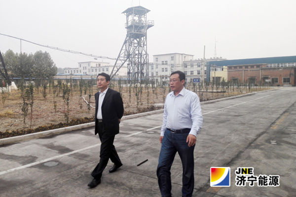 虢洪增到落陵盛源公司調研指導工作