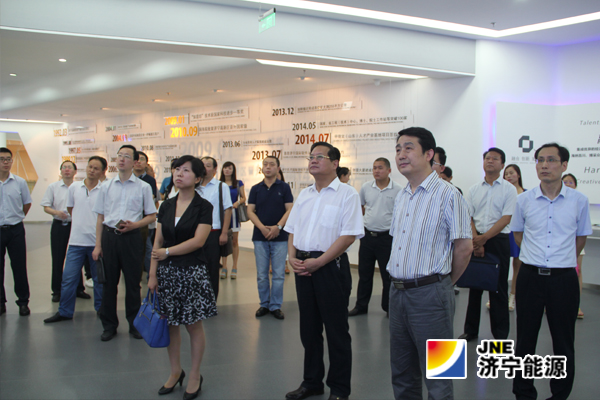 虢洪增到市高新技術開發區考察學習