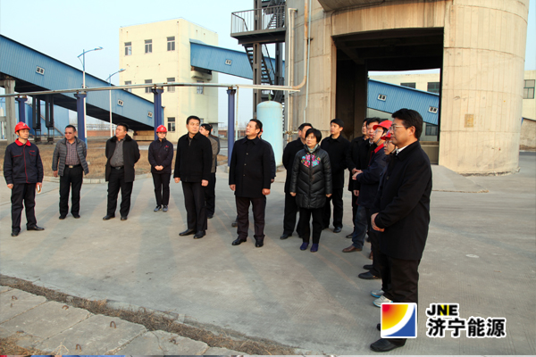 副市長吳霽雯到濟礦民生熱能視察超低排改造工作