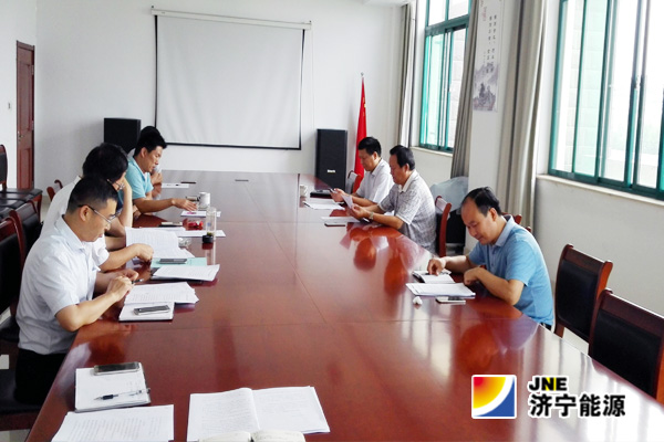張廣宇到濟礦民生熱能調研指導熱電聯產項目