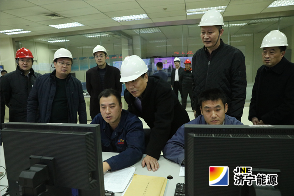 張廣宇新年第一天赴陽城煤電慰問干部職工