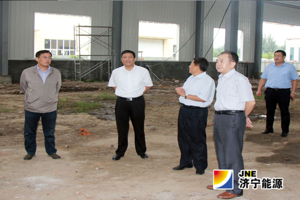 張廣宇到落陵檢查指導工作時對企業發展提出四建議