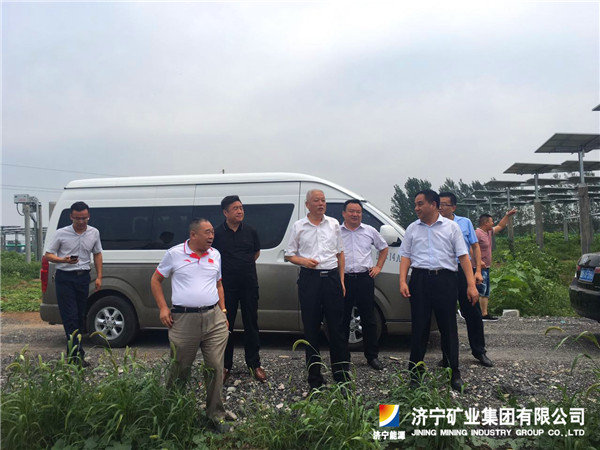 李新全督導集團公司2018年度第二季度采煤塌陷地治理工作