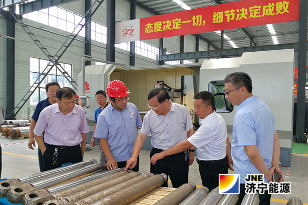 任城區人大常委會調研組蒞臨海納科技調研指導工作