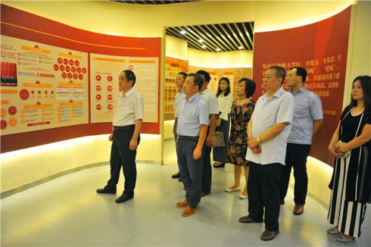 太平煤礦黨委書記帶隊到運河煤礦參觀學習黨建及黨風廉政建設工作