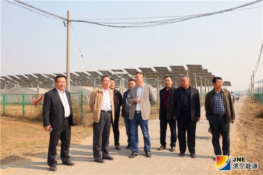 馬敬杰帶隊到陽城煤電對采煤塌陷地綜合治理工作進行督導
