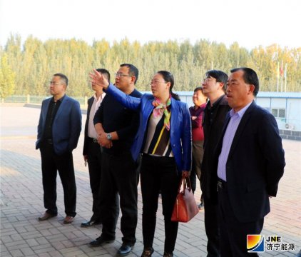 全國工業和信息化科技成果轉化聯盟副理事長馬小綱一行到濟礦物流公司進行調研
