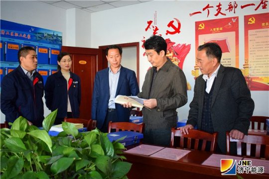 虢洪增到金橋煤礦檢查指導工作