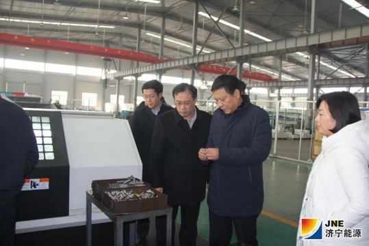 張廣宇到落陵盛源檢查指導工作