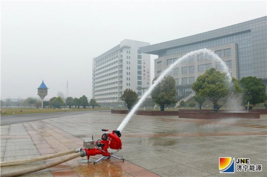 高科技消防裝備正式亮相安居煤礦