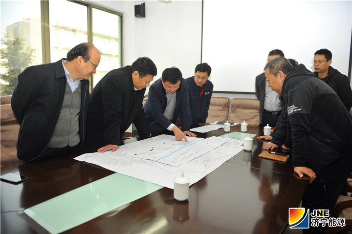 圖二：2019年2月11日，集團公司黨委副書記、總經理張廣宇到運河煤礦檢查指導工作 .jpg