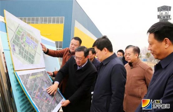 張百順到落陵盛源公司實地巡查指導工作