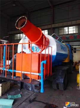 花園煤礦自主維修灑水車省錢又省時