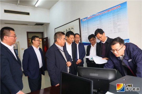 省煤礦安全監察局總工程師田學起到陽城煤電調研