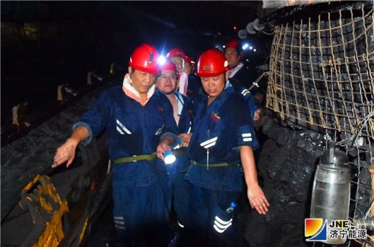 張廣宇下達霄云煤礦恢復生產“總攻令”