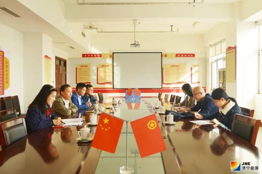 濟寧團市委互學互比驗收組領導到安居煤礦開展基層示范性團組織檢查驗收活動