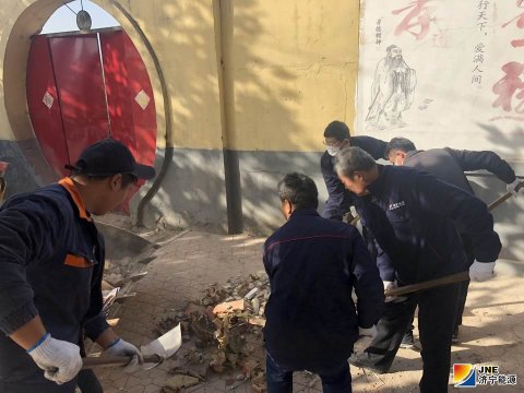 守初心，落陵盛源公司志愿者服務在行動
