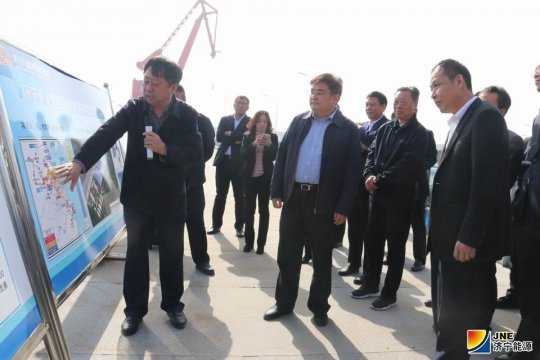 市國資系統到濟寧能源鐵水聯運項目進行現場觀摩