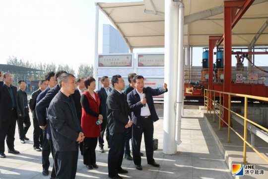 山東省交通運輸廳副廳長高立平一行調研山東京杭多式聯運物流項目