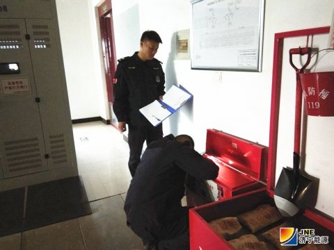朱家峁煤礦開展冬季消防安全專項巡查