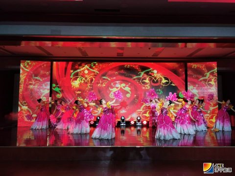 霄云煤礦舉辦迎新春聯歡會