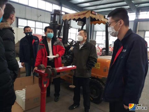 物資公司全力保障疫情防控物資供應