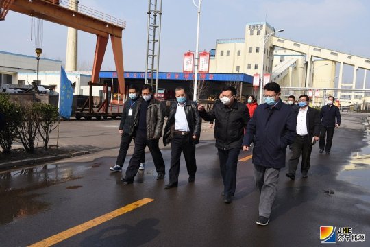 市督導組到金橋煤礦督導疫情防控及復工復產工作