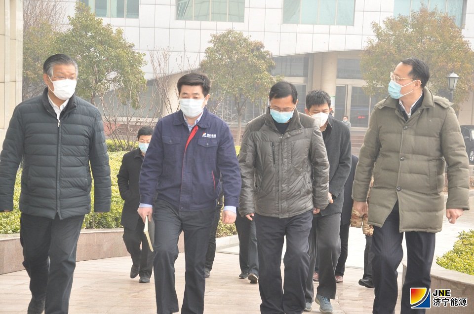 2月12日，市人大常委會副主任張玉華一行來花園煤礦檢查.JPG