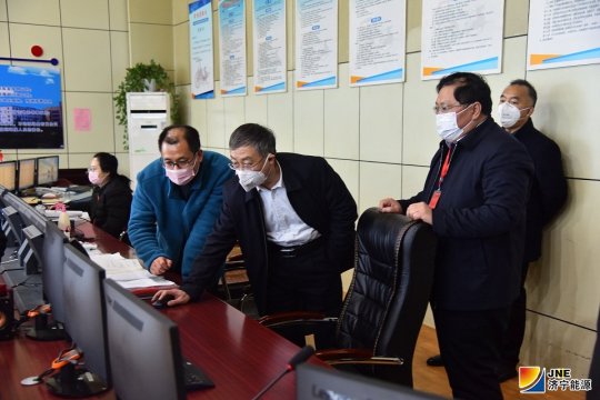 張學生到金源煤礦檢查指導疫情防控和復工復產工作