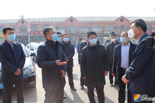 李洪文到義橋煤礦督導疫情防控及復工復產工作