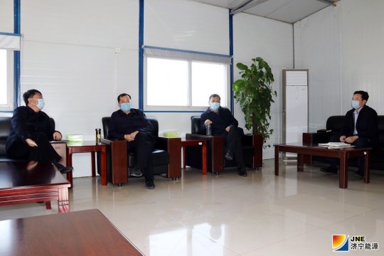 馬濤到濟礦物流公司督導疫情防控工作