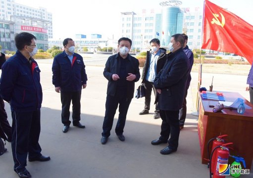 市督導組到霄云煤礦檢查督導疫情防控及復工復產工作
