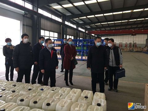 張如勇到集團公司調研指導疫情防控和物資供應保障工作