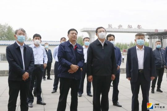 林紅玉到濟礦物流公司調研指導工作