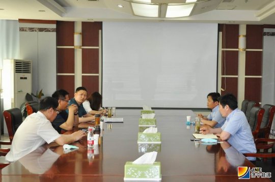 濟寧市能源局到花園煤礦突查揚塵治理工作