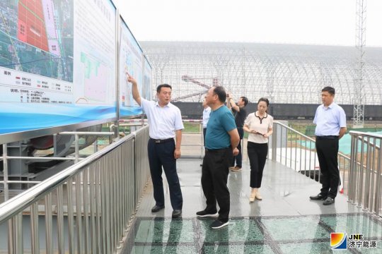 鎮江市港口發展集團到濟礦物流公司考察調研