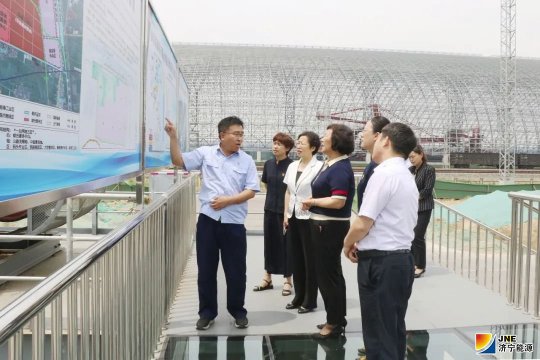 濟寧市政協副主席倪麗君到物流公司調研指導工作