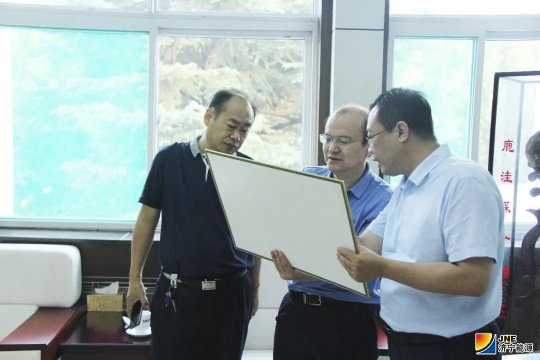 馬金平到盛源公司檢查指導工作