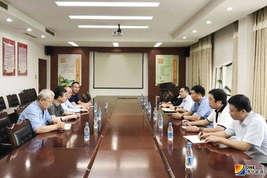 張廣宇帶隊到濟寧市機械設計研究院調研
