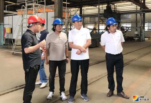 張廣宇到山東礦機集團考察交流