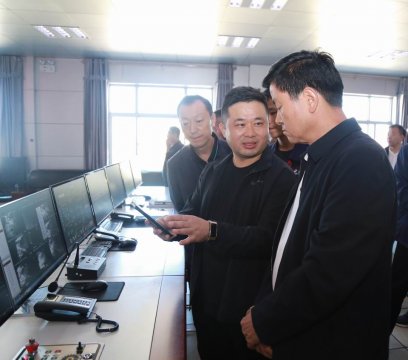 陜西華彬煤業到朱家峁煤礦對標交流