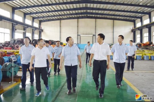 張廣宇到物資公司運河分部檢查指導工作